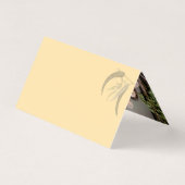 Eukalyptus Peace Liebe Card (Rückseite)