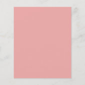 Eukalyptus Peony Bridal Dusche Einladung (Rückseite)