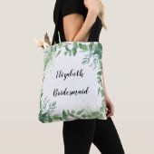 Eukalyptus Personalisiert Bridesmaid Tote Bag Tasche (Von Nahem)