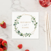 Eukalyptus Personalisiert Serviette (Beispiel)