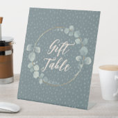 Eukalyptus-Personalisiertes Zeichen Sockelschild (In Situ)