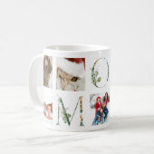 Eukalyptus Pflanze Beste MAMA je Floral Multi Foto Kaffeetasse (Vorderseite Links)