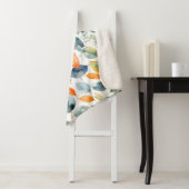 Eukalyptus-Pflanze Grüner Orange 350 Aquarell Sherpadecke (Beispiel)