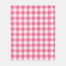 Eukalyptus Pink & White Gingham Karo