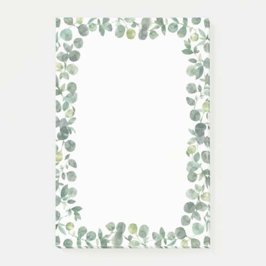 Eukalyptus Post-it Klebezettel (Vorderseite)