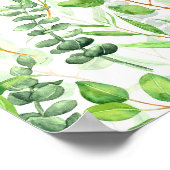 Eukalyptus Poster (Ecke)