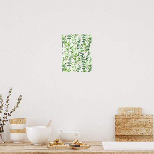 Eukalyptus Poster (Küche)
