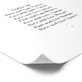 Eukalyptus-Poster Poster (Ecke)