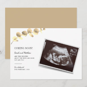 Eukalyptus Pregnancy Announcement Baby Reveal