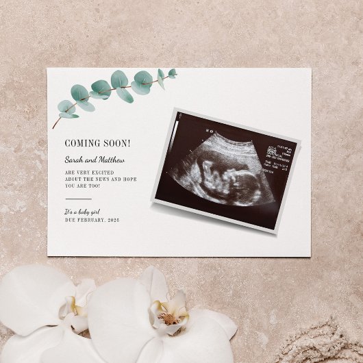 Eukalyptus Pregnancy Announcement Baby Reveal