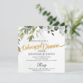 Eukalyptus-Probe Einladung (Stehend Vorderseite)