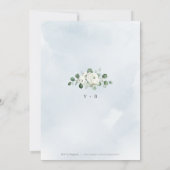 Eukalyptus-Probe Einladung (Rückseite)