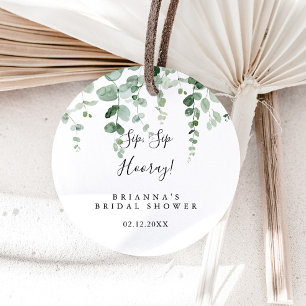 Eukalyptus Prost Prost Hurra Junggesellinnenabschi Runder Aufkleber