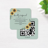 Eukalyptus QR Code Hochzeitswebsite UAWG (Schreibtisch)