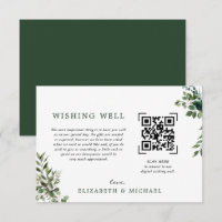 Eukalyptus | QR-Code-Scan Hochzeits-Wunschbrunnen