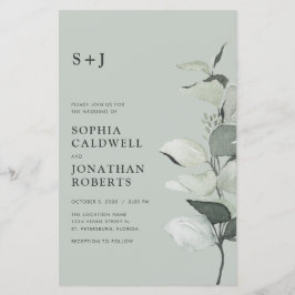 Eukalyptus QR Monogram Wedite