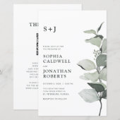 Eukalyptus QR Monogram Wedite (Vorne/Hinten)