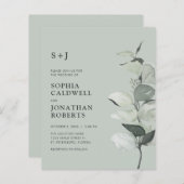 Eukalyptus QR Monogram Wedite (Vorne/Hinten)