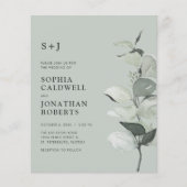 Eukalyptus QR Monogram Wedite (Vorderseite)