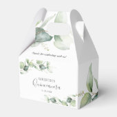 Eukalyptus Quinceanera Geschenkschachtel (Vorderseite)