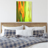 Eukalyptus-Rainbow-Rinde, Hawaii Leinwanddruck (Insitu (Schlafzimmer))
