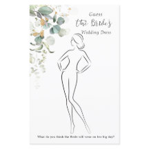 Eukalyptus rät den Dress-Brautparty-Spielstand