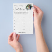 Eukalyptus Rate Wie alt war sie Duschspielkarte Flyer (Handgriff)