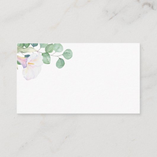 Eukalyptus - Raten Sie mal, wie viele Küsse Bridga Begleitkarte (Rückseite)