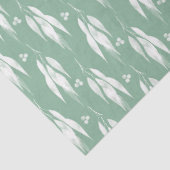 Eukalyptus-Reihe - Design 3 Seidenpapier (Detail)