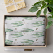 Eukalyptus-Reihe - Design 4 Seidenpapier (Geschenk)