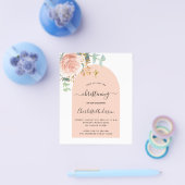 Eukalyptus-Rose Goldblütenbudget Flyer (Einzeln)