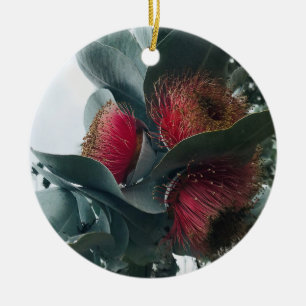 Eukalyptus Rose Mallee Keramik Ornament