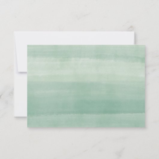 Eukalyptus RSVP-Karte RSVP Karte (Rückseite)