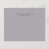 Eukalyptus-RSVP-Karten mit True Color GREENERY (Rückseite)