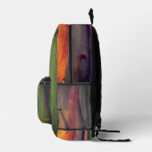 Eukalyptus-Rucksack Bedruckter Rucksack (Rechts)