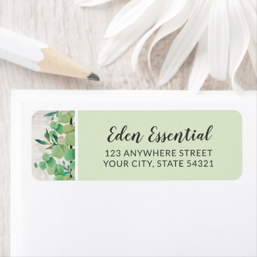 Eukalyptus-Rücksendeadresse (Insitu)