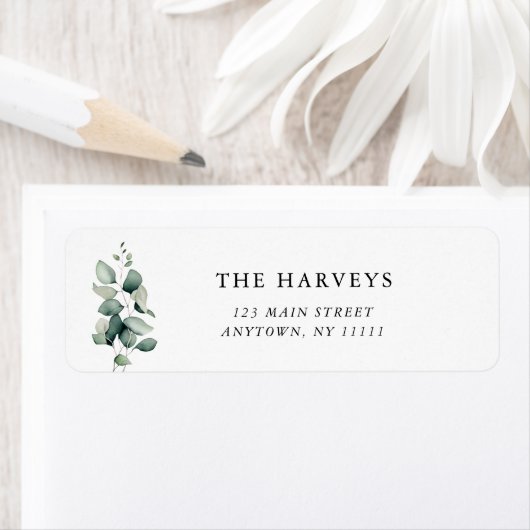 Eukalyptus-Rücksendeadresse (Insitu)