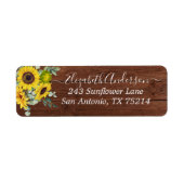 Eukalyptus-Rücksendeadresse (Vorne)