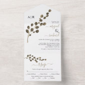 Eukalyptus-Rundblätterpilz All In One Einladung (Innen Boden)