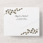 Eukalyptus-Rundblätterpilz All In One Einladung (Rückseite)