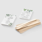 Eukalyptus Rustic Greenerity Wedding Fächer (Non-assembled)