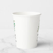 Eukalyptus Rustic Greenerity Wedding Paper Cup Pappbecher (Rechts)