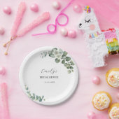 Eukalyptus Rustic Greenerity Wedding Pappteller (Party)