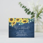 Eukalyptus Rustic Moving Announcement Postkarte (Stehend Vorderseite)