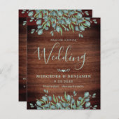 Eukalyptus Rustic QR Code Wedite