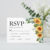 Eukalyptus Rustic Wood QR Code RSVP Card Karte (Stehend Vorderseite)