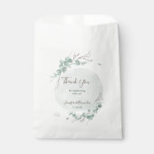 Eukalyptus rustikal geschenktütchen (Vorderseite)
