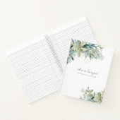 Eukalyptus Sage Blue Letters to Daughter Journal Notizblock (Innenseite)