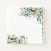 Eukalyptus Sage Blue Letters to My Daughter Memory Notizblock (Rückseite)