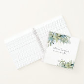 Eukalyptus Sage Blue Letters to My Daughter Memory Notizblock (Innenseite)